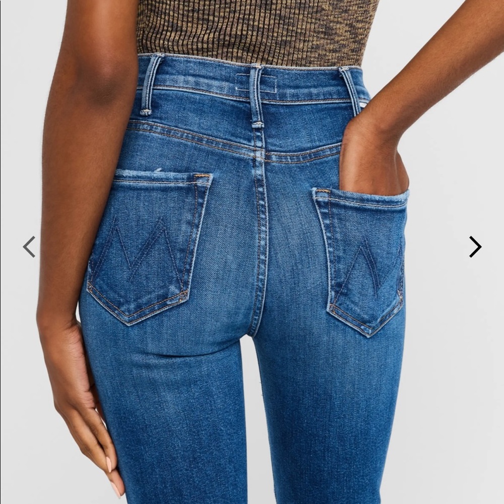 Mother The Hustler ankle fray in size 28 originally $238